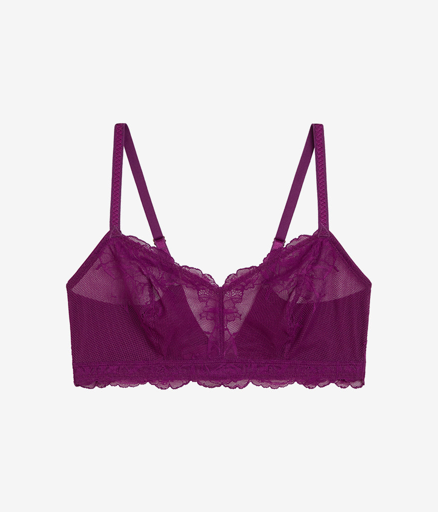 Vivid Attraction Bralette - Dark Purple | Wacoal Top Pick