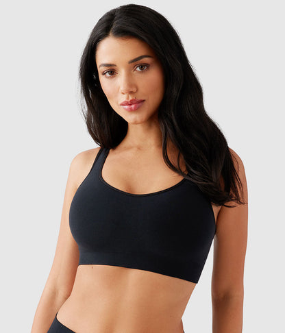 Feeling Flexible Bralette - Black | Wacoal Great Value