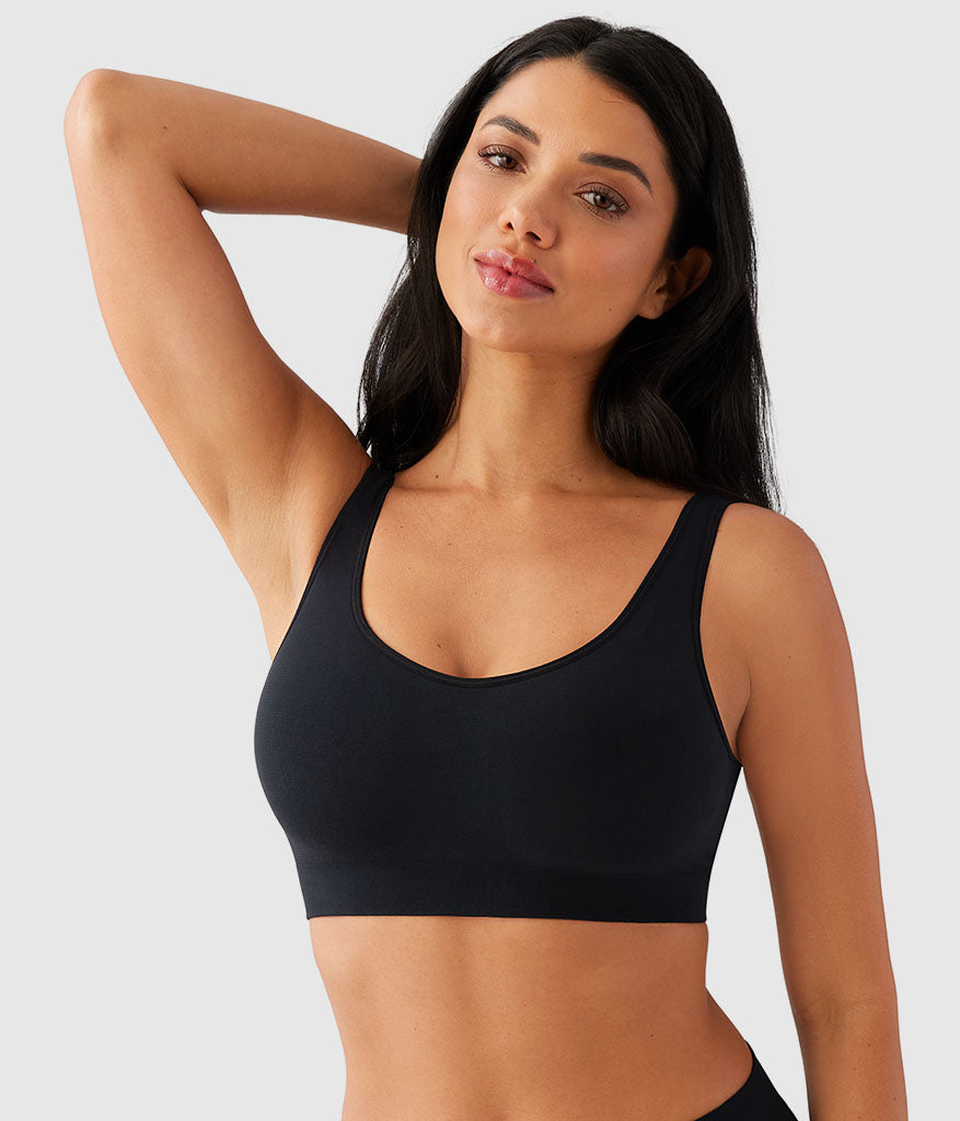 Feeling Flexible Bralette - Black | Wacoal Great Value