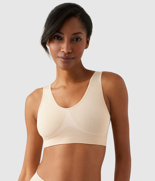 B-Smooth® Wire Free Bralette - Sand | Wacoal Latest