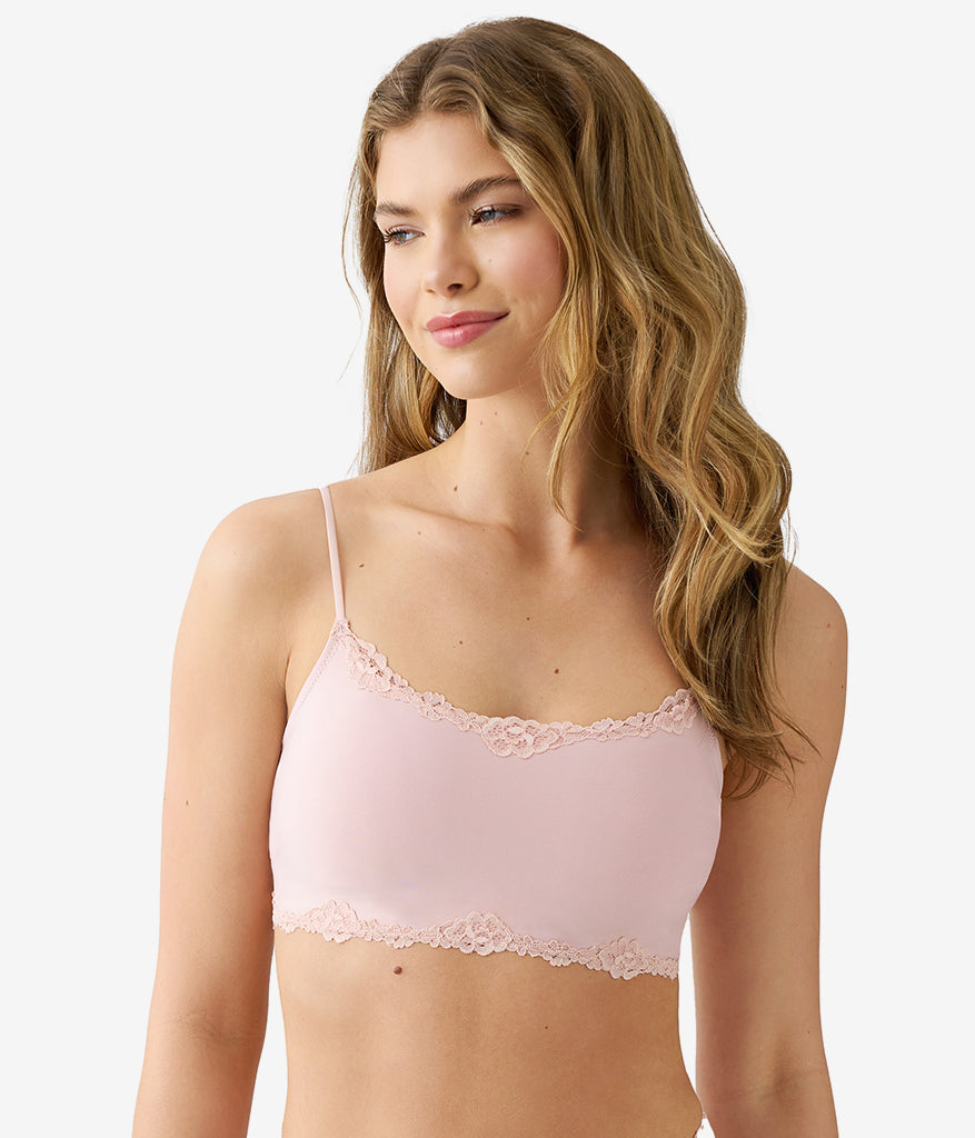 Future Foundation with Lace Bralette - Rose Smoke | Wacoal Quality