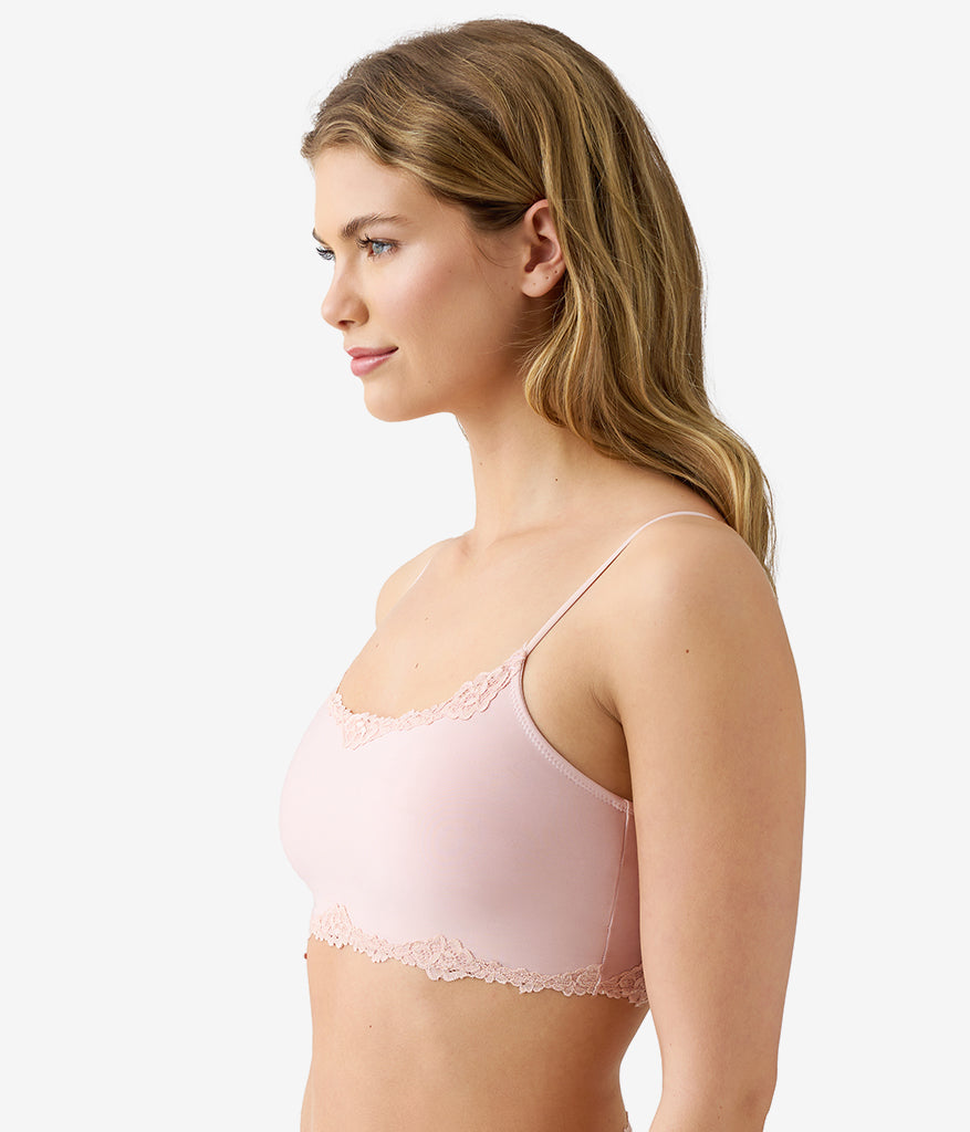 Future Foundation with Lace Bralette - Rose Smoke | Wacoal Quality