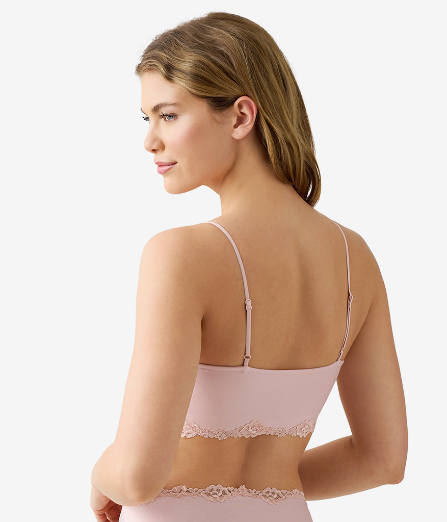 Future Foundation with Lace Bralette - Rose Smoke | Wacoal Quality