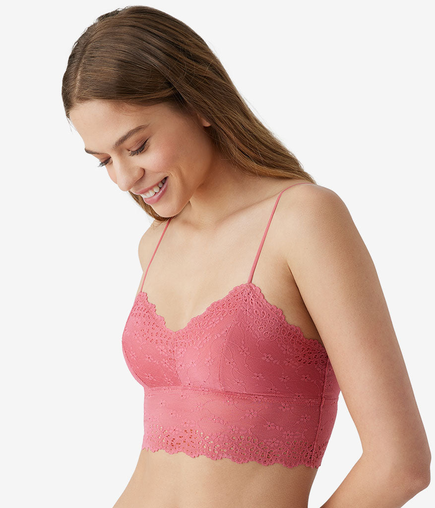 Inspired Eyelet Bralette - Slate Rose | Wacoal Value