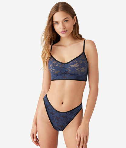 Shadow Scene Bralette - Mood Indigo | Wacoal Great Value