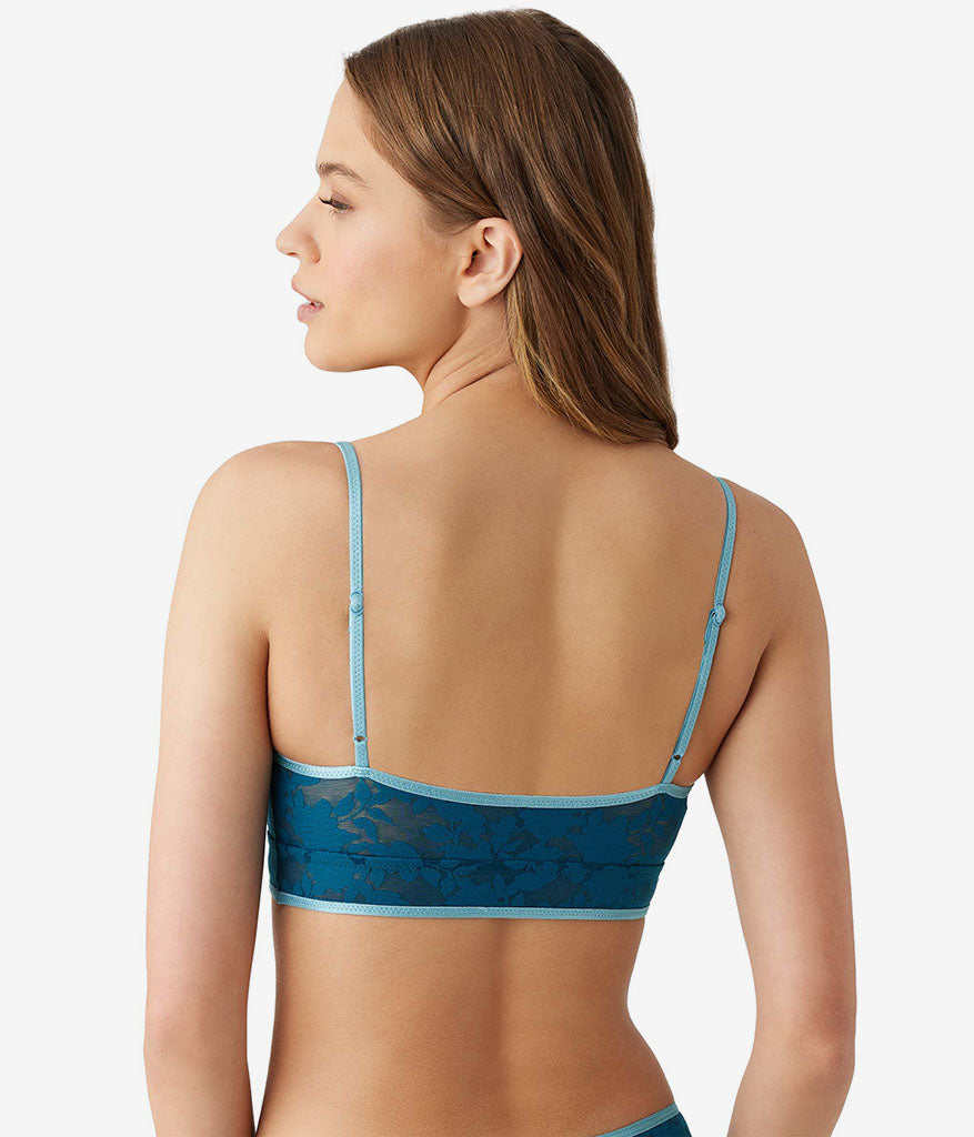 Shadow Scene Bralette - Blue Coral | Wacoal Quality