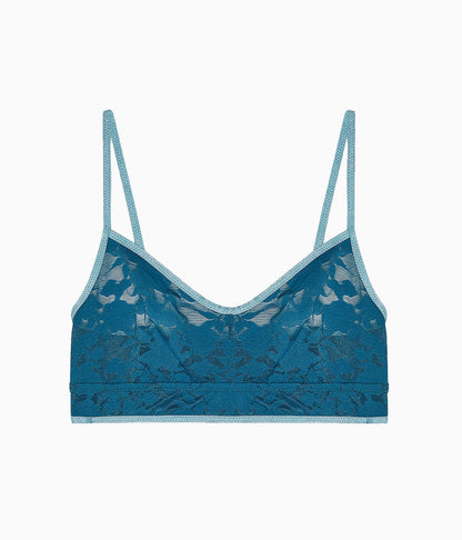 Shadow Scene Bralette - Blue Coral | Wacoal Quality