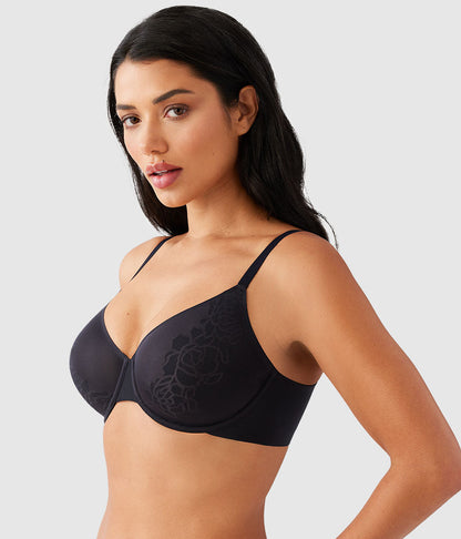 Confidence Boost™ Underwire Bra - Black | Wacoal Top Pick