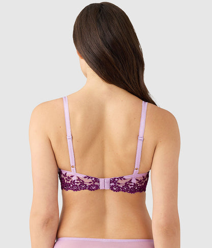 Embrace Lace® Underwire Bra - Lavender Sage/Dark Purple | Wacoal Latest