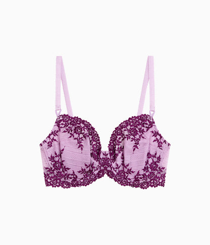 Embrace Lace® Underwire Bra - Lavender Sage/Dark Purple | Wacoal Latest