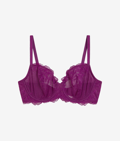 Vivid Attraction Underwire Bra - Dark Purple | Wacoal Great Value