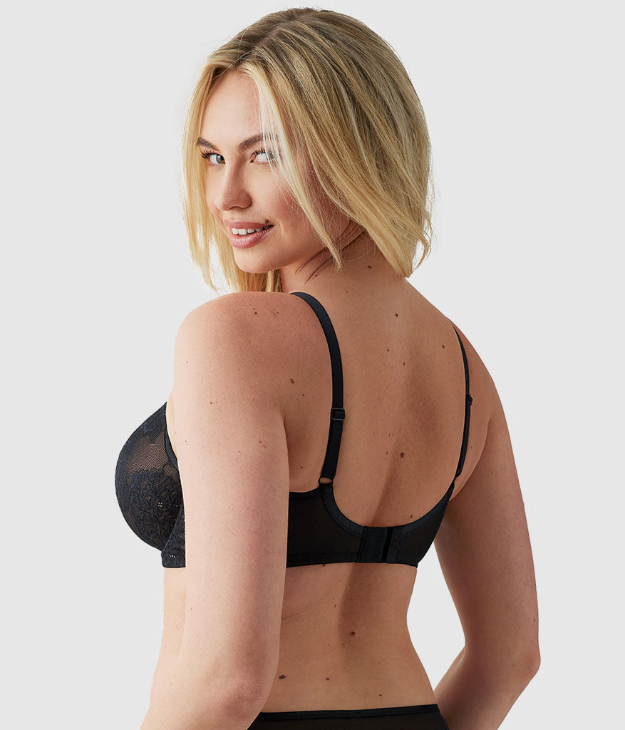 Full Bloom Underwire Bra - Black | Wacoal Trusted