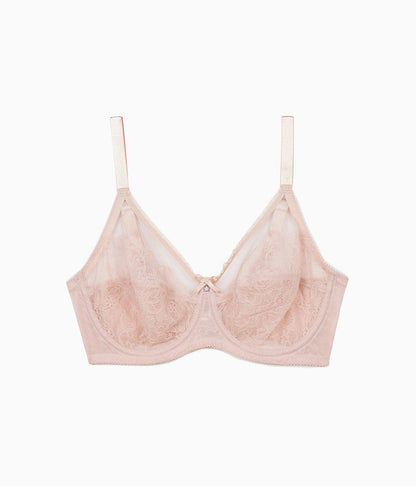 Retro Chic Full Figure Underwire Bra - Rose Dust | Wacoal Smart Buy