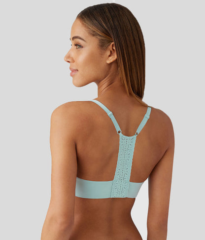 Future Foundation Front Close Racerback Bra - Moonlight Jade | Wacoal Latest