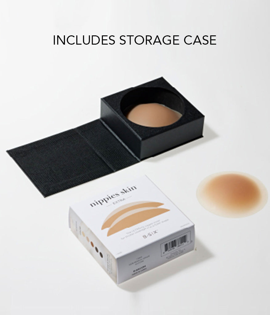 Nippies Adhesive Nipple Covers - Extra Coverage - Creme | Wacoal Top Pick