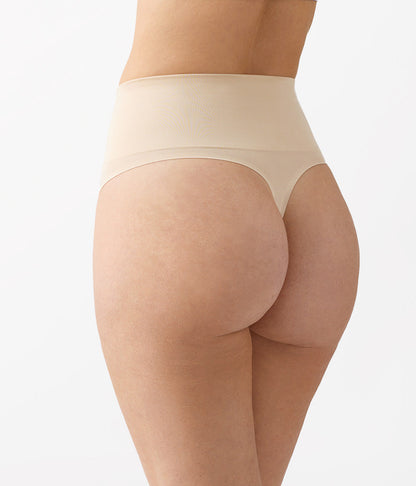 Smooth Series™ Shaping Thong - Sand | Wacoal Quality