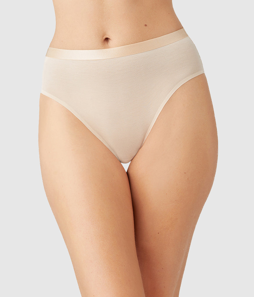 Tailored Finish Hi-Cut - Sand | Wacoal Latest