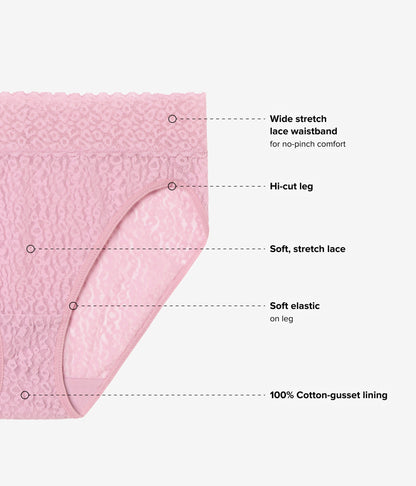 High Bar™ Hi Cut - Lilas | Wacoal Top Pick