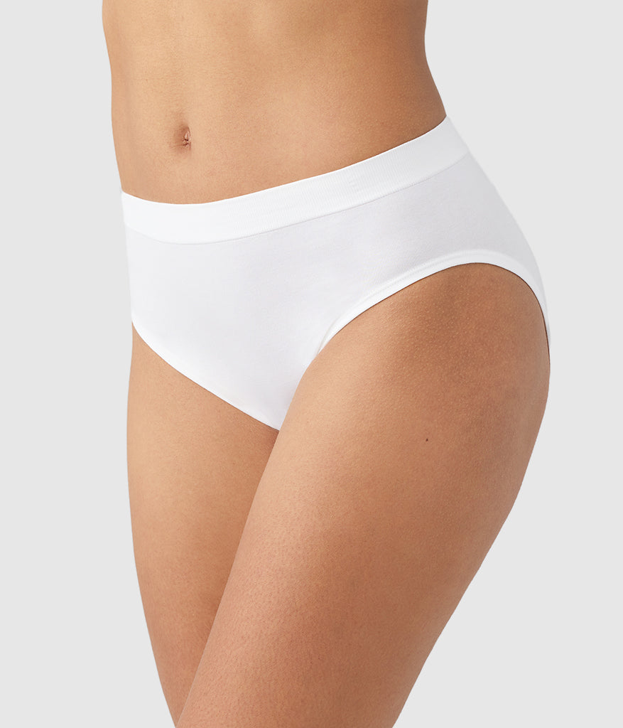 B-Smooth® Natural Hi-Cut - White | Wacoal Great Value