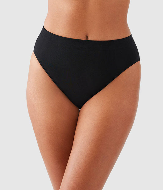 B-Smooth® Seamless Hi-Cut - Black | Wacoal Trusted
