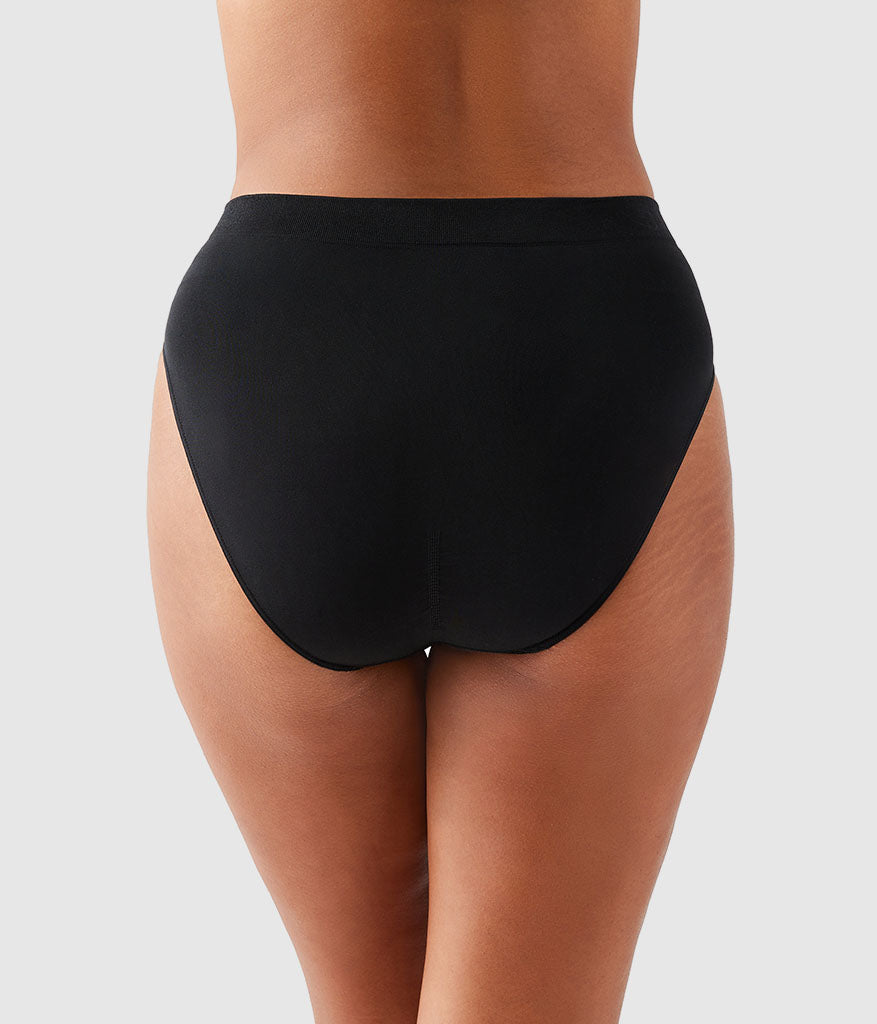 B-Smooth® Seamless Hi-Cut - Black | Wacoal Trusted