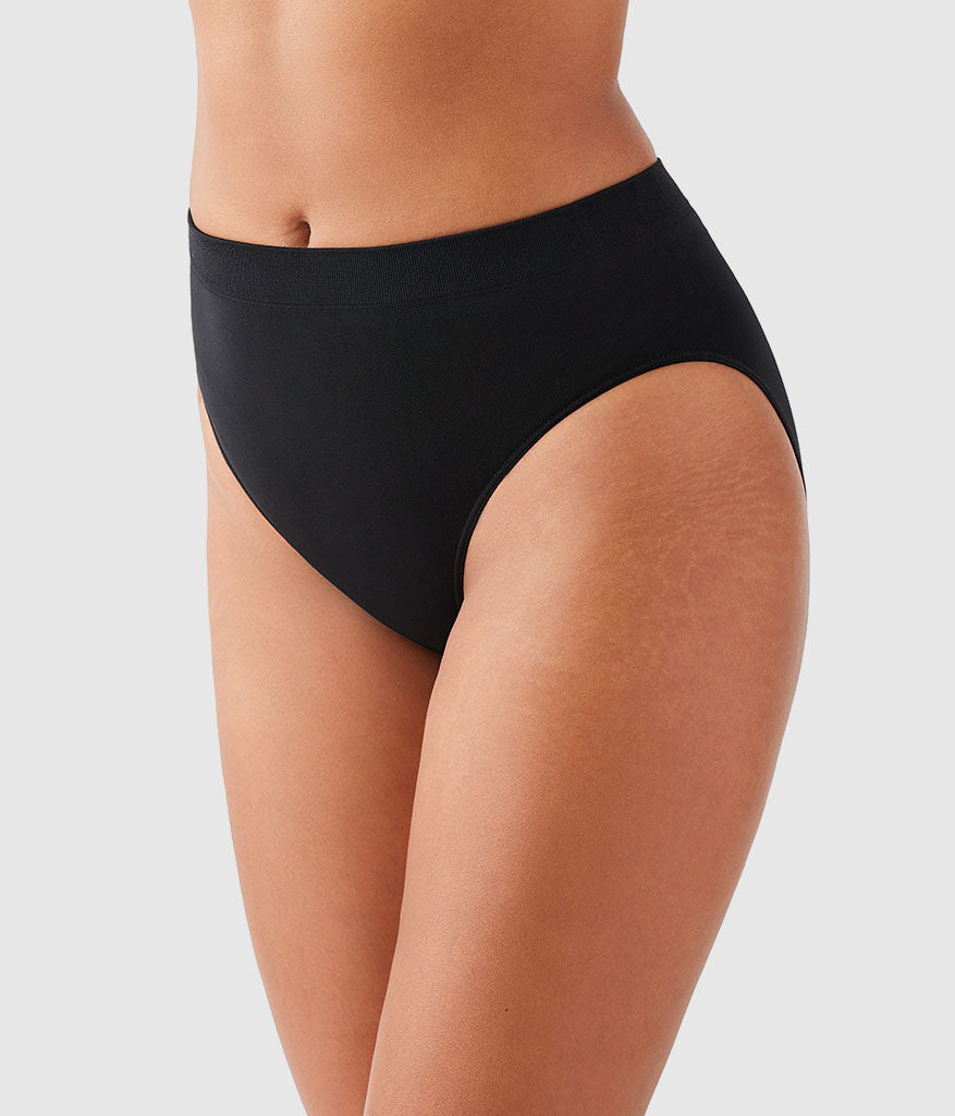 B-Smooth® Seamless Hi-Cut - Black | Wacoal Trusted