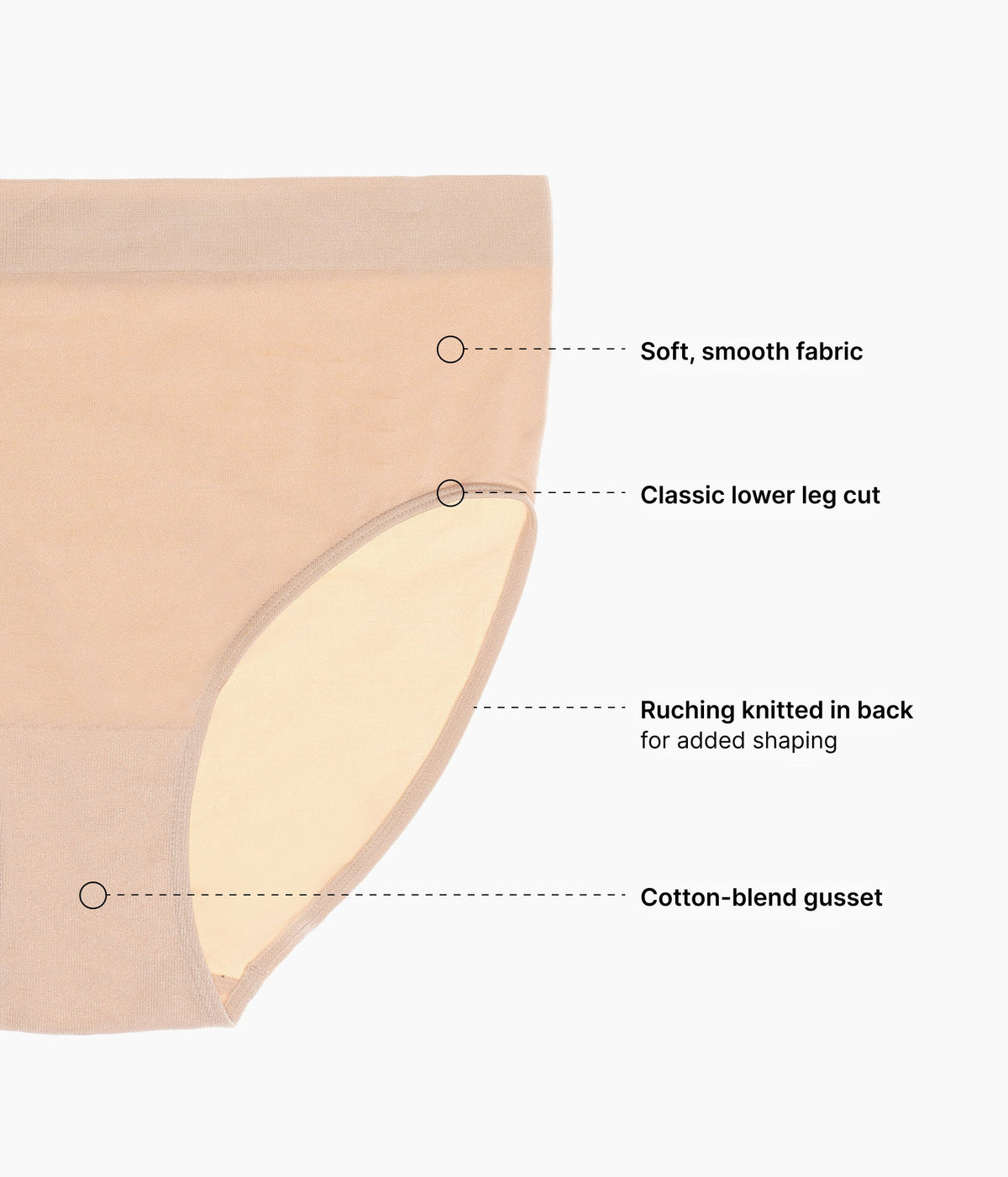 B-Smooth® Seamless Brief - Sand | Wacoal Smart Buy