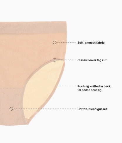 B-Smooth® Seamless Brief - Sand | Wacoal Smart Buy