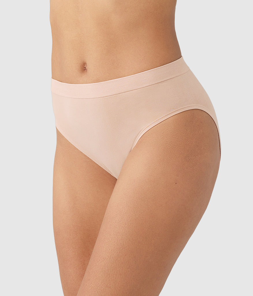 B-Smooth® Natural Hi-Cut - Roebuck | Wacoal Great Value