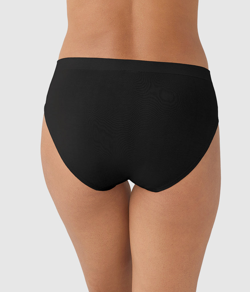 B-Smooth® Natural Hi-Cut - Black | Wacoal Quality