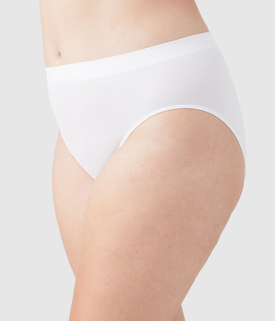 B-Smooth® Seamless Hi-Cut - White | Wacoal Trusted