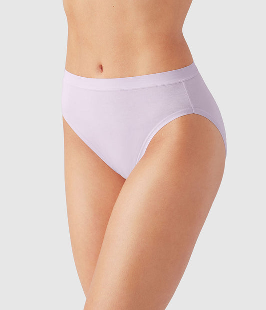 Understated Cotton Hi-Cut - Orchid Hush | Wacoal Customer Favorite