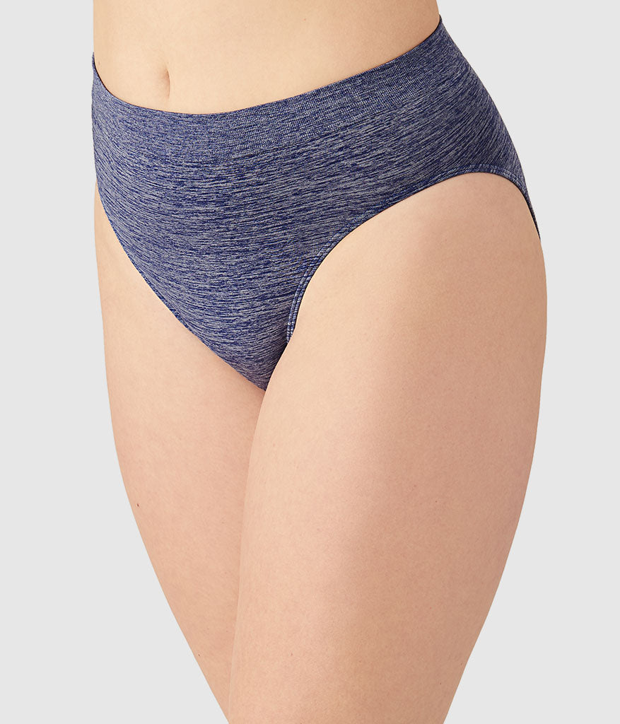 B-Smooth® Seamless Hi-Cut - Patriot Blue Heather | Wacoal Value