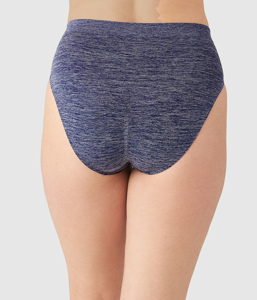 B-Smooth® Seamless Hi-Cut - Patriot Blue Heather | Wacoal Value