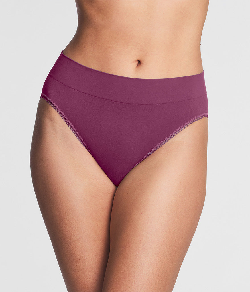 Feeling Flexible Hi Cut - Raspberry Coulis | Wacoal Customer Favorite