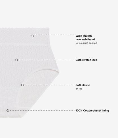 High Bar™ Brief - White | Wacoal Latest