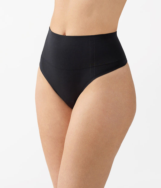 Smooth Series™ Shaping Thong - Black | Wacoal Smart Buy