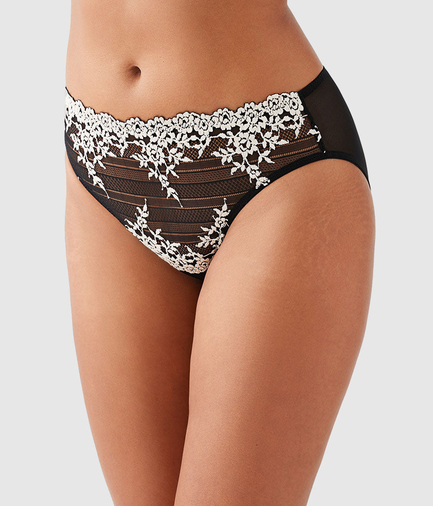 Embrace Lace® Hi-Cut - Black | Wacoal Value