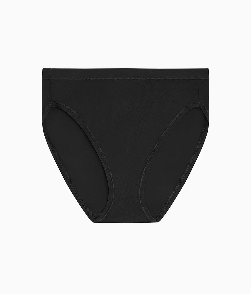 Understated Cotton Hi-Cut - Black | Wacoal Customer Favorite