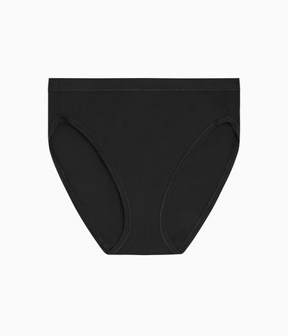 Understated Cotton Hi-Cut - Black | Wacoal Customer Favorite