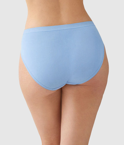 Understated Cotton Hi-Cut - Bel Air Blue | Wacoal Smart Buy