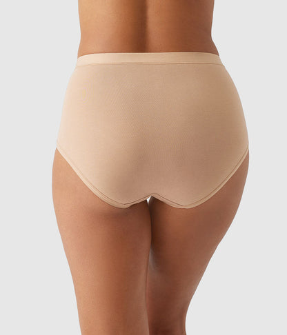 Understated Cotton Brief - Praline | Wacoal Great Value