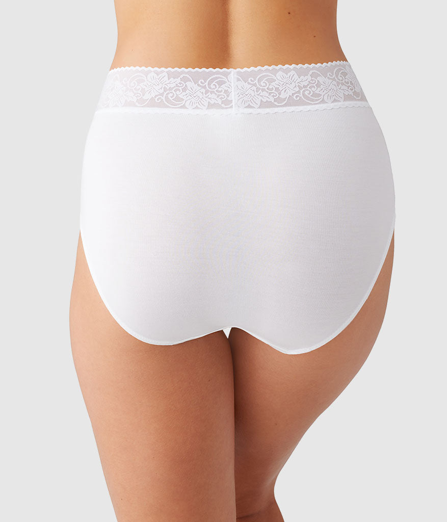 Comfort Touch Brief - White | Wacoal Customer Favorite