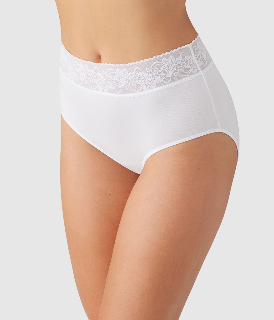 Comfort Touch Brief - White | Wacoal Customer Favorite