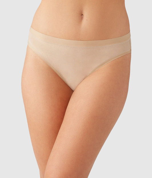 Understated Cotton Bikini - Sand | Wacoal Latest