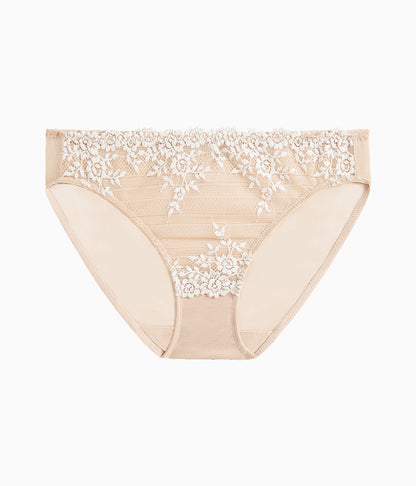Embrace Lace® Bikini - Sand/Ivory | Wacoal Quality