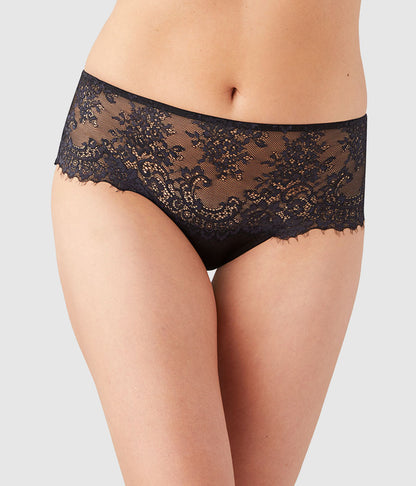Center Stage Bikini - Black/Graphite | Wacoal Trusted