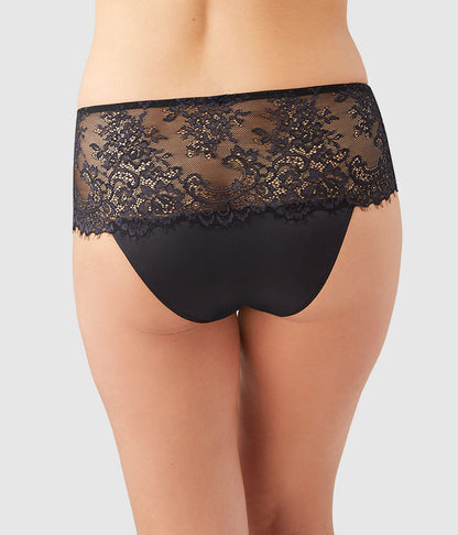 Center Stage Bikini - Black/Graphite | Wacoal Trusted