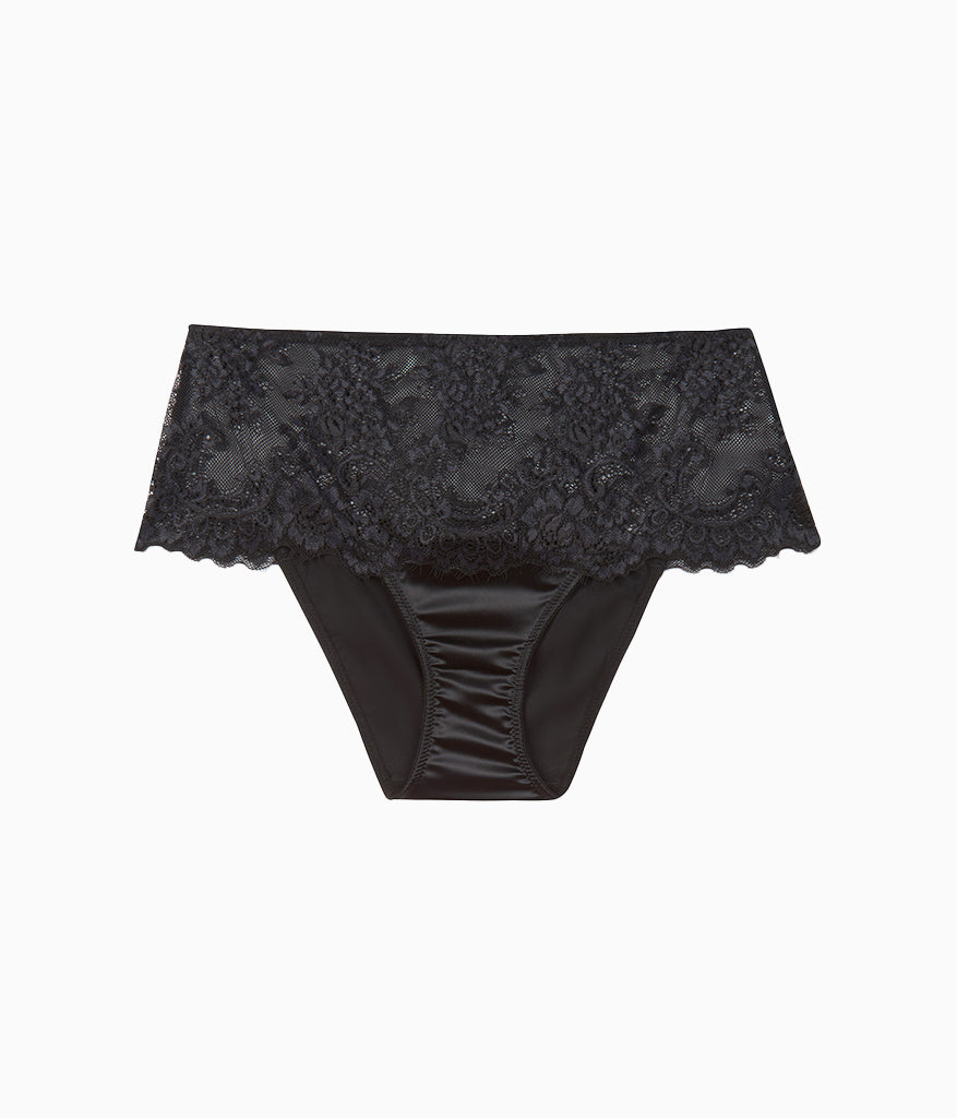 Center Stage Bikini - Black/Graphite | Wacoal Trusted