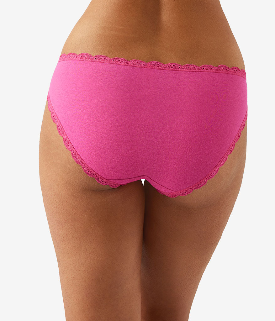 Inspired Eyelet Bikini - Raspberry Sorbet | Wacoal Top Pick